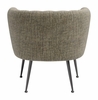 Deco Accent Chair in Gray