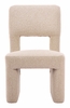 Dewey Dining Chair Set of 2 in Beige