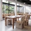 Dewey Dining Chair Set of 2 in Beige
