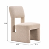 Dewey Dining Chair Set of 2 in Beige