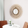 Dimond Mirror in Gold