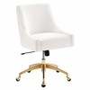 Discern Performance Velvet Office Chair-MID-5080