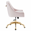 Discern Performance Velvet Office Chair-MID-5080