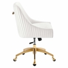 Discern Performance Velvet Office Chair-MID-5080