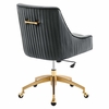 Discern Performance Velvet Office Chair-MID-5080