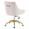 Discern Performance Velvet Office Chair-MID-5080