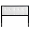 Draper Tufted Queen Fabric and Wood Headboard