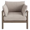 Eleni 4-Piece Outdoor Patio Teak Wood Sofa Set