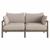 Eleni 4-Piece Outdoor Patio Teak Wood Sofa Set