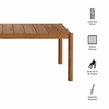 Eleni 89-Inch Outdoor Patio Teak Wood Dining Table