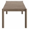 Eleni 89-Inch Outdoor Patio Teak Wood Dining Table