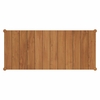 Eleni 89-Inch Outdoor Patio Teak Wood Dining Table