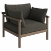 Eleni Outdoor Patio Teak Wood Armchair