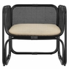 Ellis Natural Rattan Accent Armchair