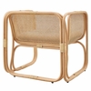 Ellis Natural Rattan Accent Armchair