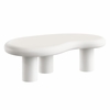 Elowen Outdoor Patio Coffee Table in White
