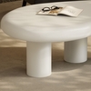Elowen Outdoor Patio Coffee Table in White