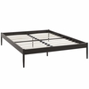 Elsie King Bed Frame in Brown