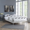 Elsie Queen Bed Frame in Gray