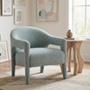 Eluma Accent Chair in Dusty Teal