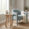 Eluma Accent Chair in Dusty Teal