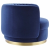 Embrace Tufted Performance Velvet Performance Velvet Swivel Chair