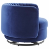 Embrace Tufted Performance Velvet Performance Velvet Swivel Chair