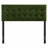Emily Stain-Resistant Performance Velvet Queen Size Headboard