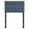 Emily Stain-Resistant Performance Velvet Twin Size Headboard