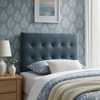 Emily Stain-Resistant Performance Velvet Twin Size Headboard