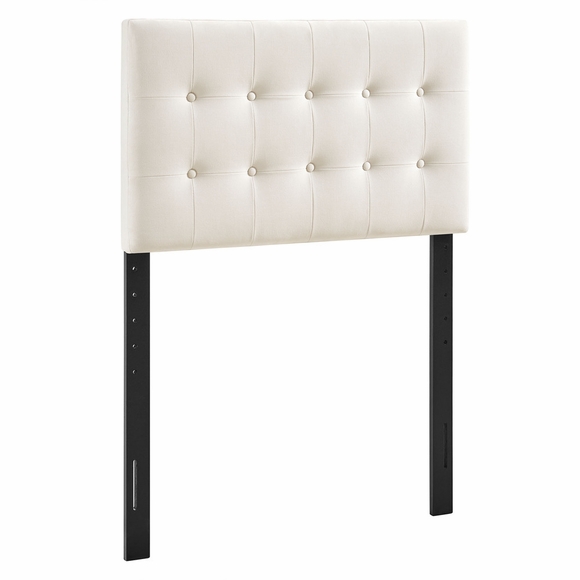Emily Stain-Resistant Performance Velvet Twin Size Headboard