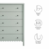 Emmeline Scalloped 5-Drawer Chest
