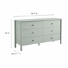 Emmeline Scalloped 6-Drawer Dresser