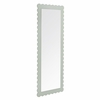 Emmeline Scalloped Rectangle Floor Mirror