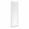 Emmeline Scalloped Rectangle Floor Mirror