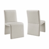 Emory Performance Velvet Dining Side Chair Set of 2