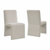 Emory Upholstered Fabric Dining Side Chair Set of 2