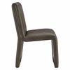 Emory Vegan Leather Dining Side Chair Set of 2