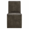 Emory Vegan Leather Dining Side Chair Set of 2
