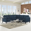Empress 3 Piece Fabric Sectional Sofa Set