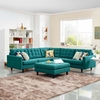 Empress 3 Piece Fabric Sectional Sofa Set
