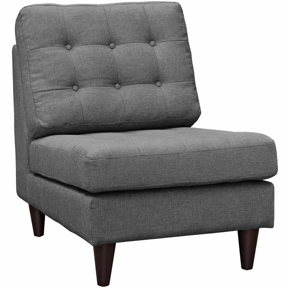Empress Lounge Chair in Gray