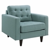 Empress Upholstered Armchair in Laguna