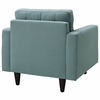 Empress Upholstered Armchair in Laguna