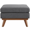 Engage Fabric Ottoman