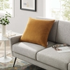 Enhance 24 Inch Performance Velvet Throw Pillow