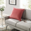 Enhance 24 Inch Performance Velvet Throw Pillow in Blossom