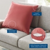 Enhance 24 Inch Performance Velvet Throw Pillow in Blossom