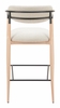 Equinox Barstool in Oyster Gray & Natural