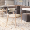 Equinox Dining Chair in Oyster Gray & Natural